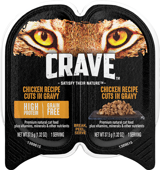 Hero Header Desktop - Crave Cat Food (690x747), Png Download