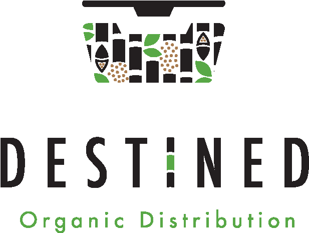Destined Organic Logo - Graphic Design (629x502), Png Download