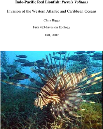 Pdf - Lion Fish Gif (600x776), Png Download