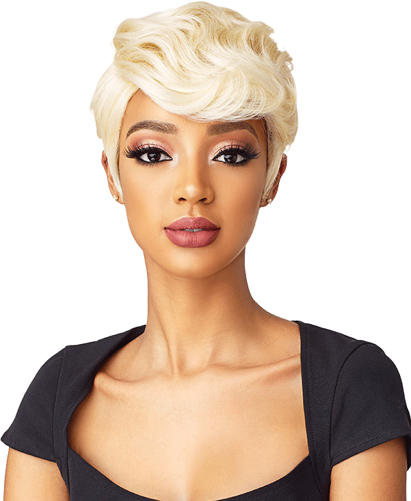 Sensationnel Instant Fashion Wig - Sensationnel Short Wigs (600x750), Png Download