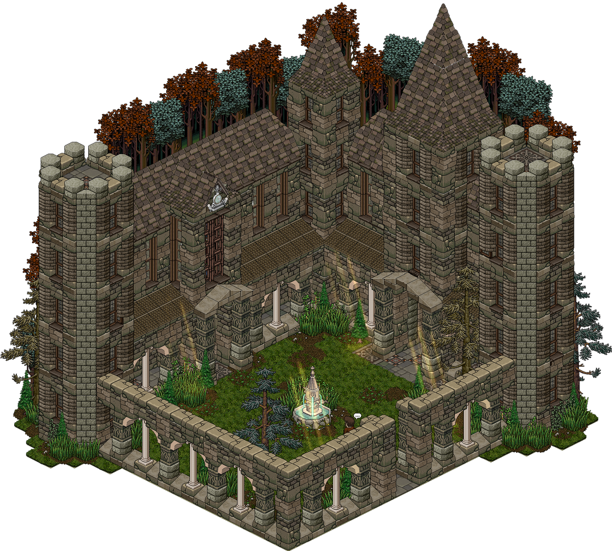 Castle (1200x1090), Png Download