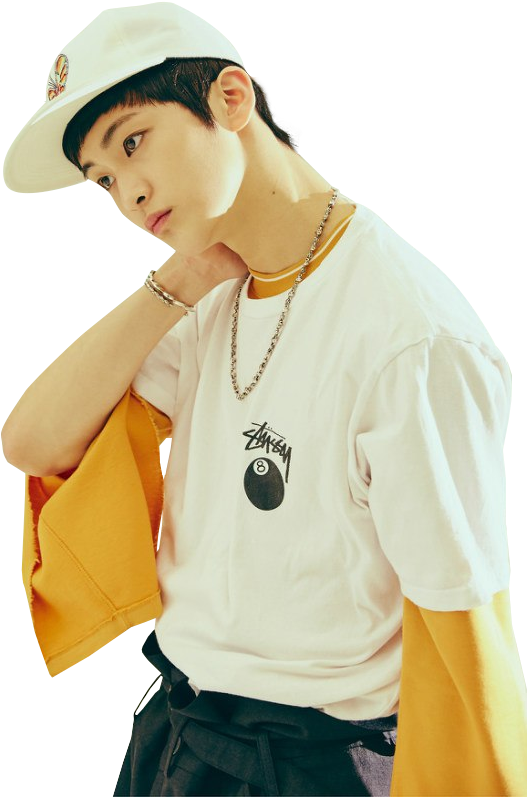 Nct U - Each Members - Nct U The 7th Sense Mark (571x874), Png Download