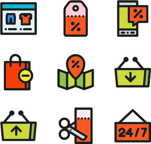 Shopping Bag Icons (600x564), Png Download