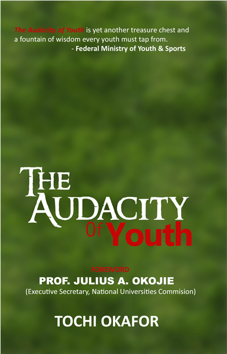 The Audacity Youth - Book Cover (555x710), Png Download