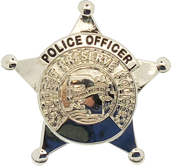 Cook County Forest Preserve Police - Cook County Forest Preserve Police Badge (726x701), Png Download