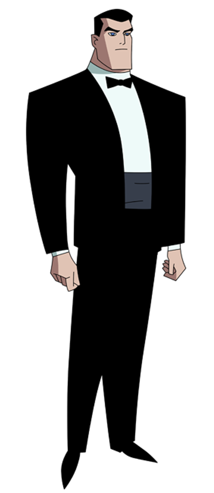 Bruce Wayne - Bruce Wayne The New Batman Adventures (1140x1568), Png Download