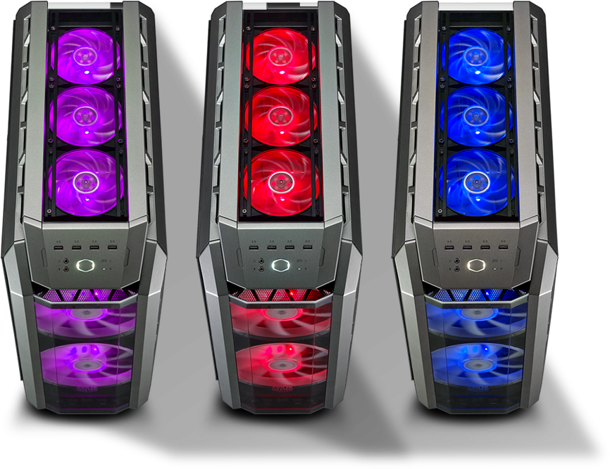 Liquid Cooling Ready - Cooler Master Mastercase H500p (941x669), Png Download