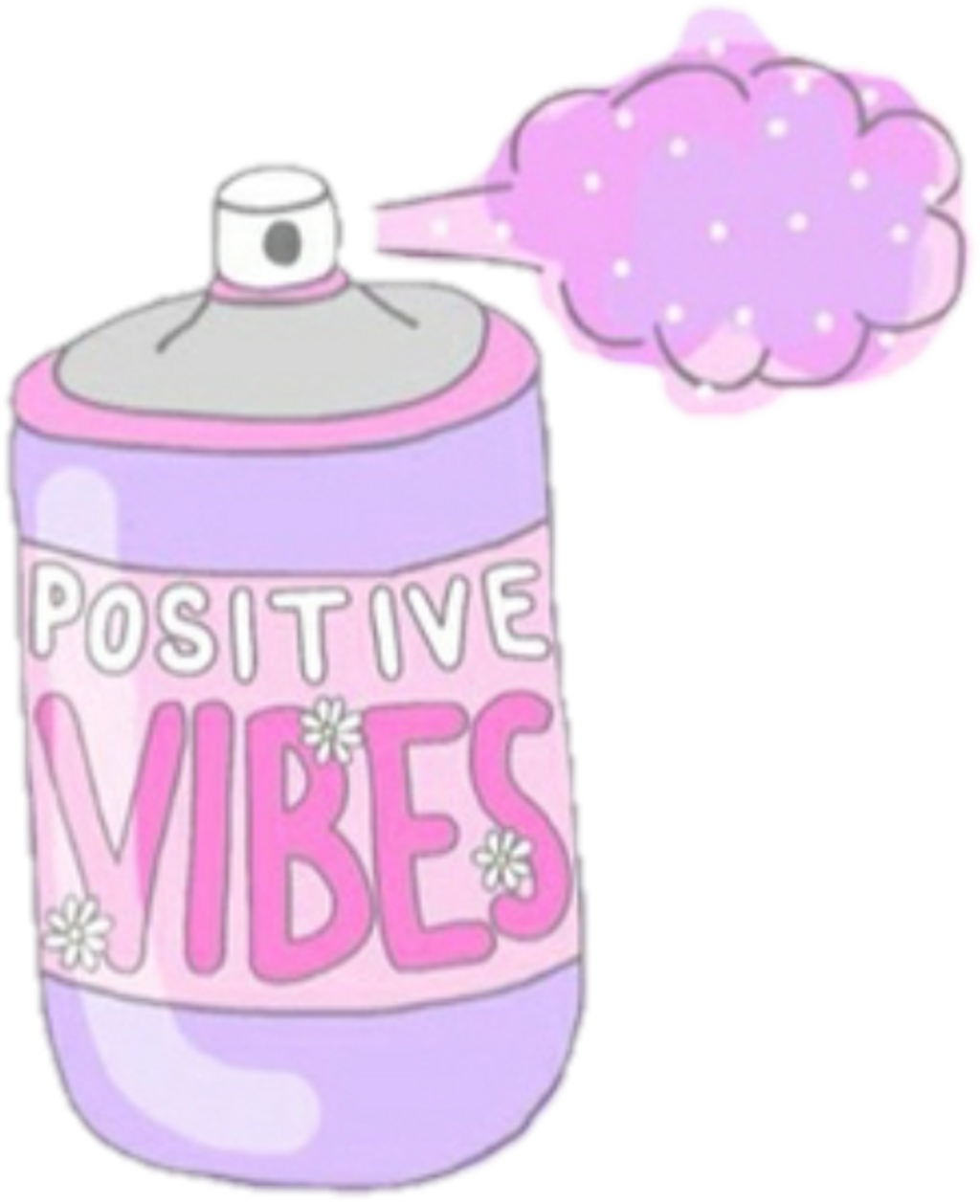 #interesting #stickers #tumblr #positive #vibes #girly (1024x1258), Png Download