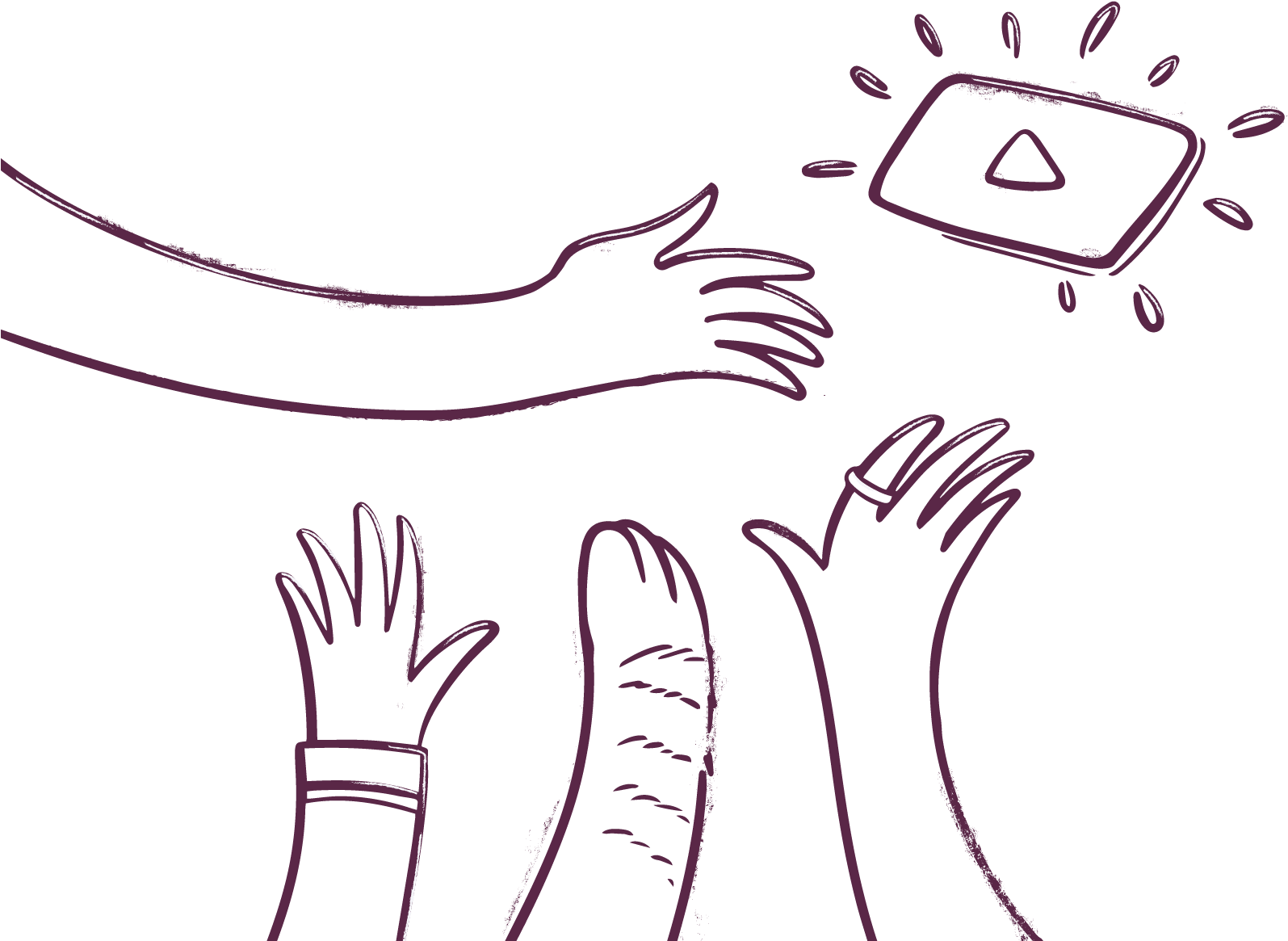 Amara Enterprise Platform - Line Art (2084x1263), Png Download