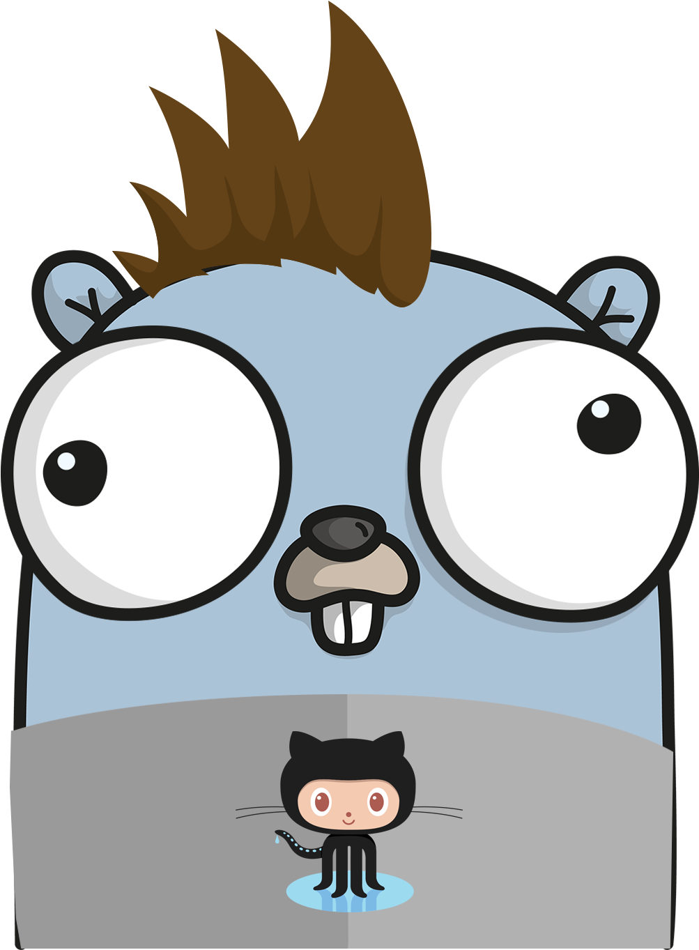 Imageoptim V1 - 8 - 0 Lossless - Go Gopher Transparent (1300x1392), Png Download