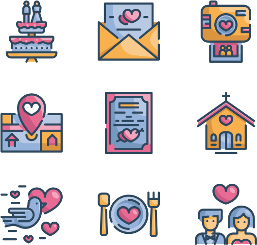 Wedding - Vector Statistics Icon Png (600x564), Png Download