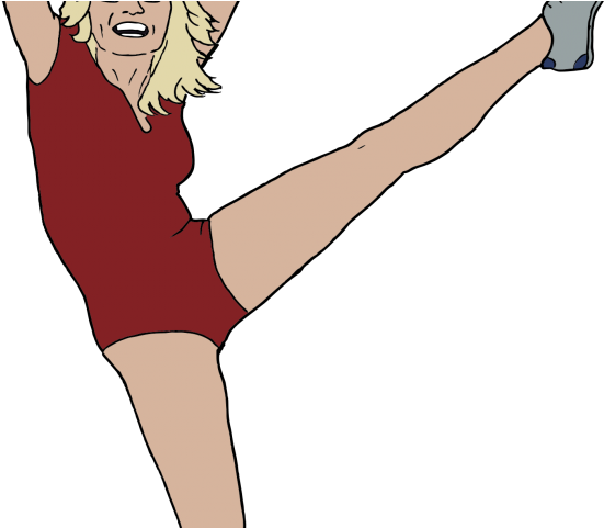 Aerobics Clipart Transparent - Dancer Clip Art (640x480), Png Download