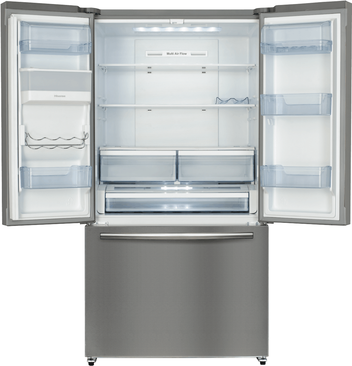 Hisense Hr6fdff630s 630 Litre French Door Refrigerator - Hisense 630l French Door Fridge (1155x1199), Png Download