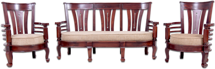 Wooden Sofa Coimbatore - Chair (900x600), Png Download