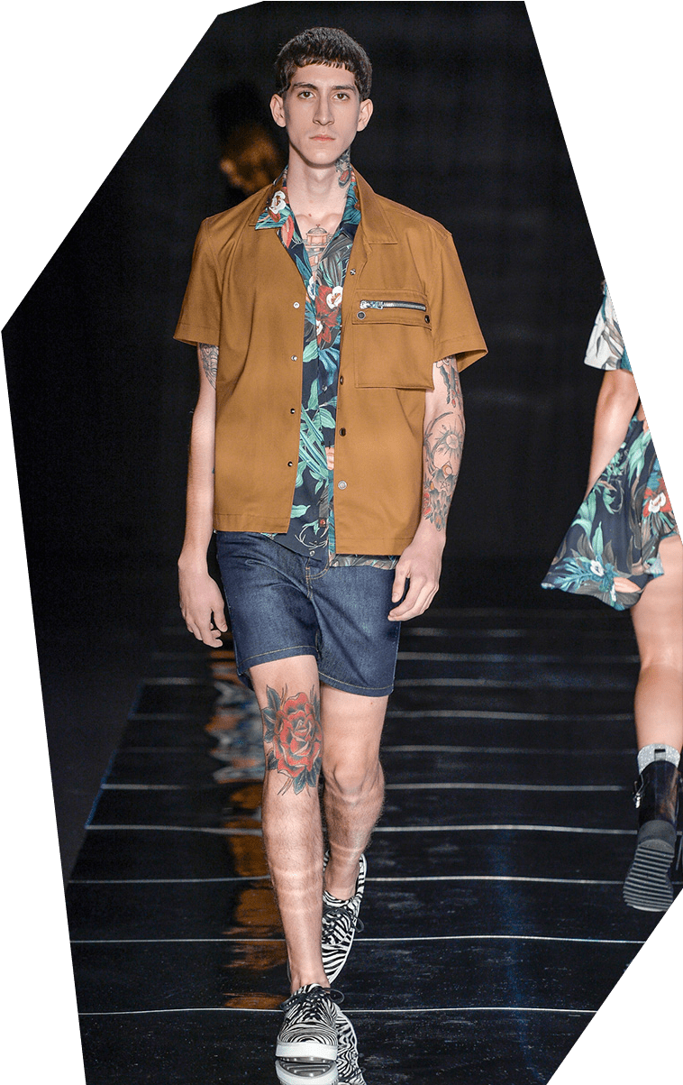 The Look Because Menswear Is Boring Ellus - Fashion Show (800x1202), Png Download