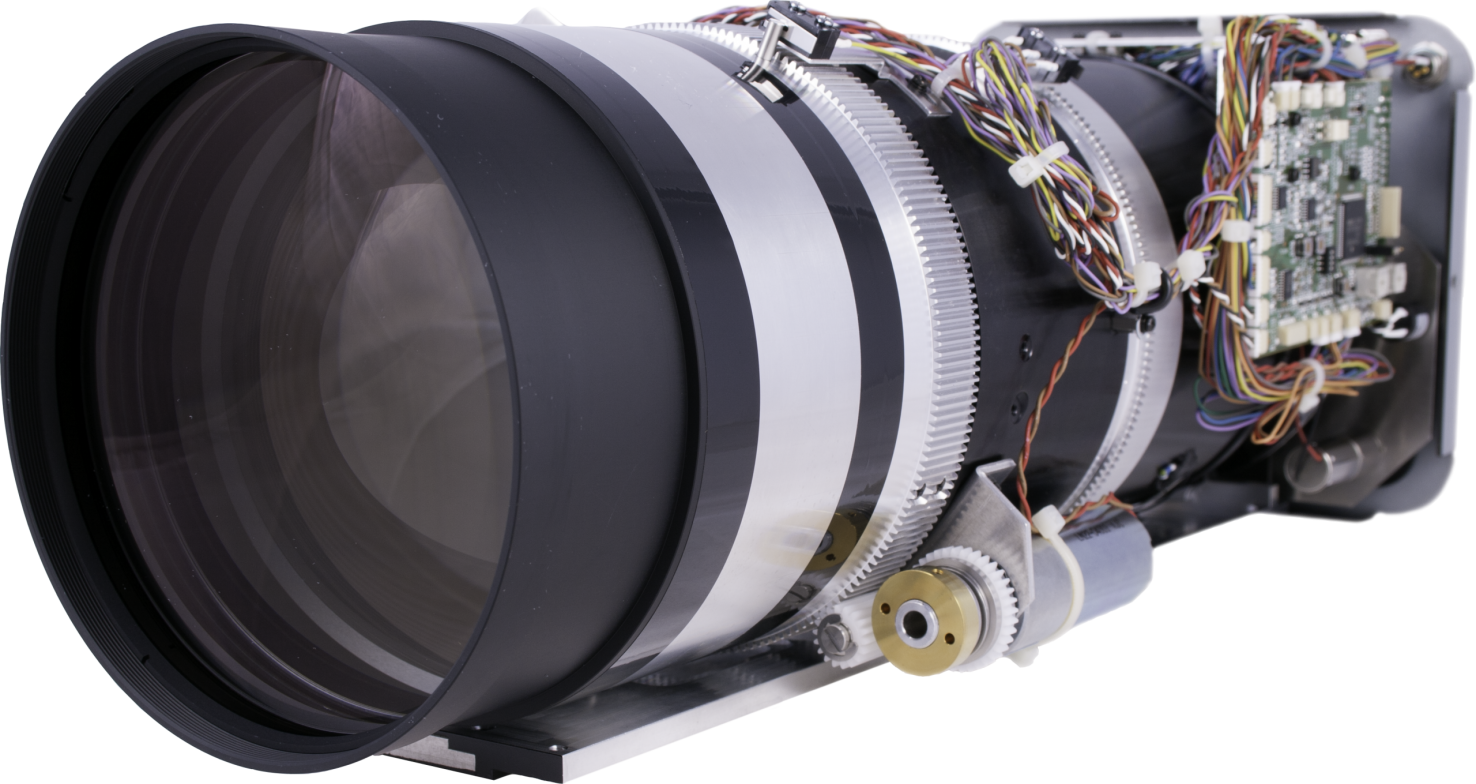 16 2050mm 128x Hd Visible Camera - 3d Electro Optical Image Sensor (1476x784), Png Download