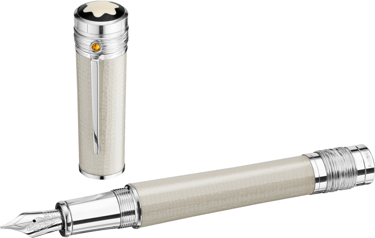 Montblanc Gandhi Fountain Pen (1500x1500), Png Download