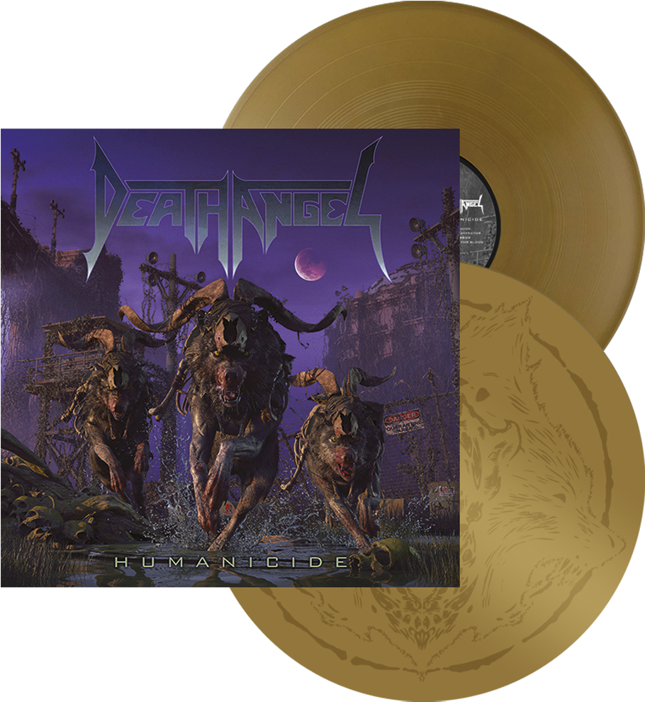 Death Angel Humanicide Gold Vinyl - Death Angel Humanicide (1000x1000), Png Download