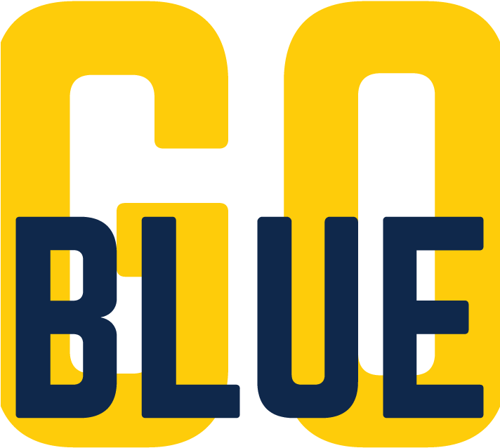 Hail Michigan - Michigan Go Blue Transparent (711x711), Png Download
