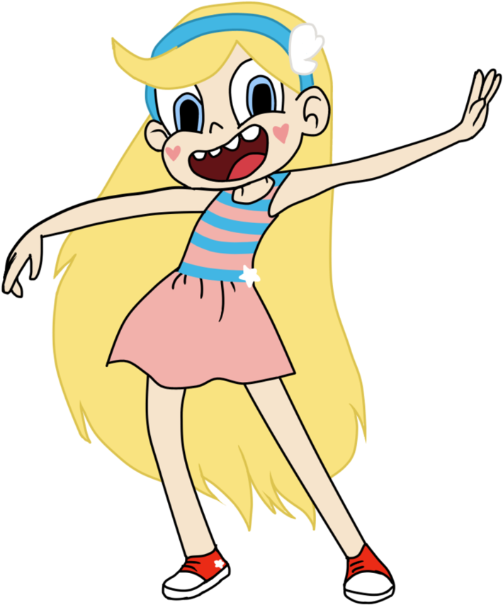 Star Vs The Forces - Star Vs The Forces Of Evil Star Outfit (831x961), Png Download