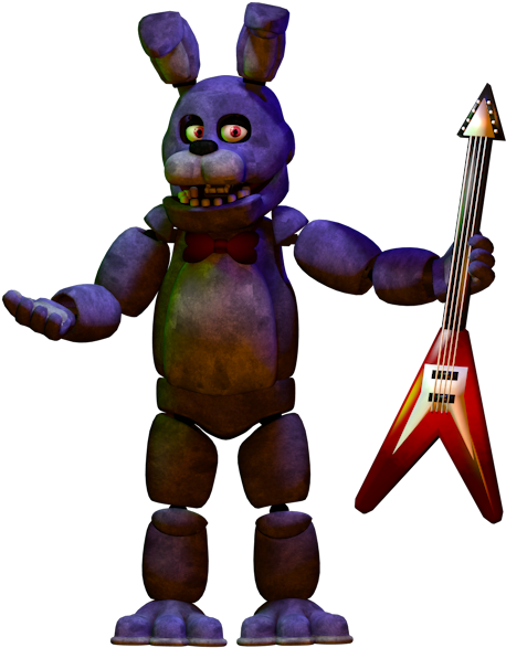 Fnaf Transparent - Fnaf Bonnie Transparent (800x600), Png Download