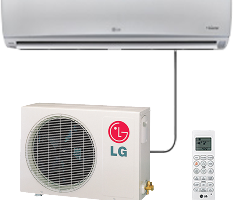 Art Cool Standard Series Heat Pumps By Lg - Mini Split (1044x675), Png Download