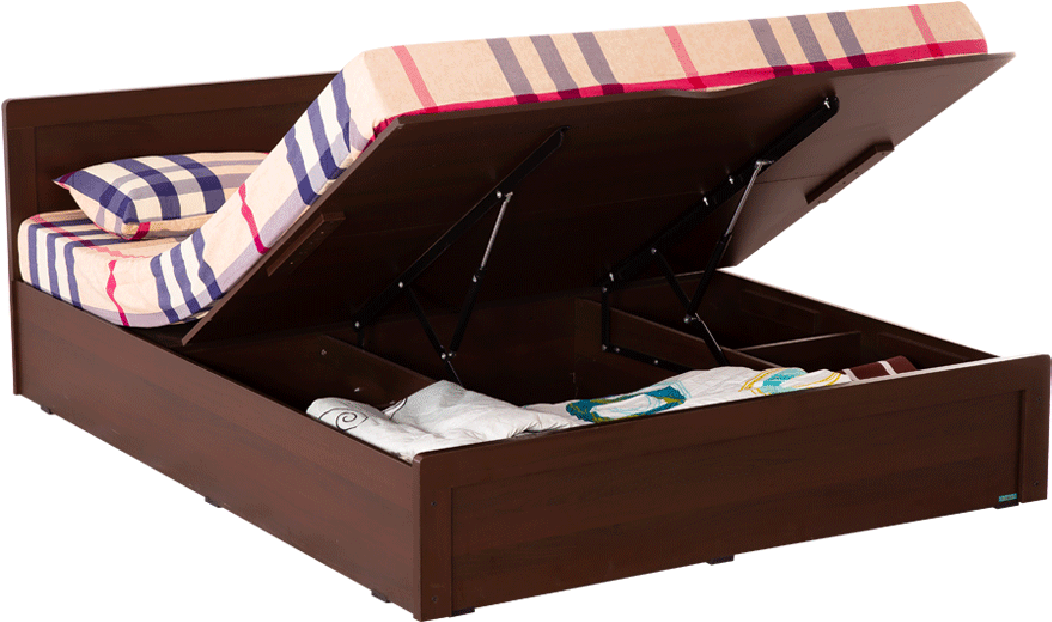 Hydraulic Storage Bed - Futon Pad (1200x1200), Png Download