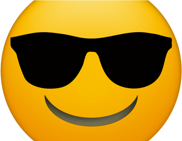 Sunglasses Emoji Clipart Emojie - Sunglasses Emoji Face Png (640x480), Png Download