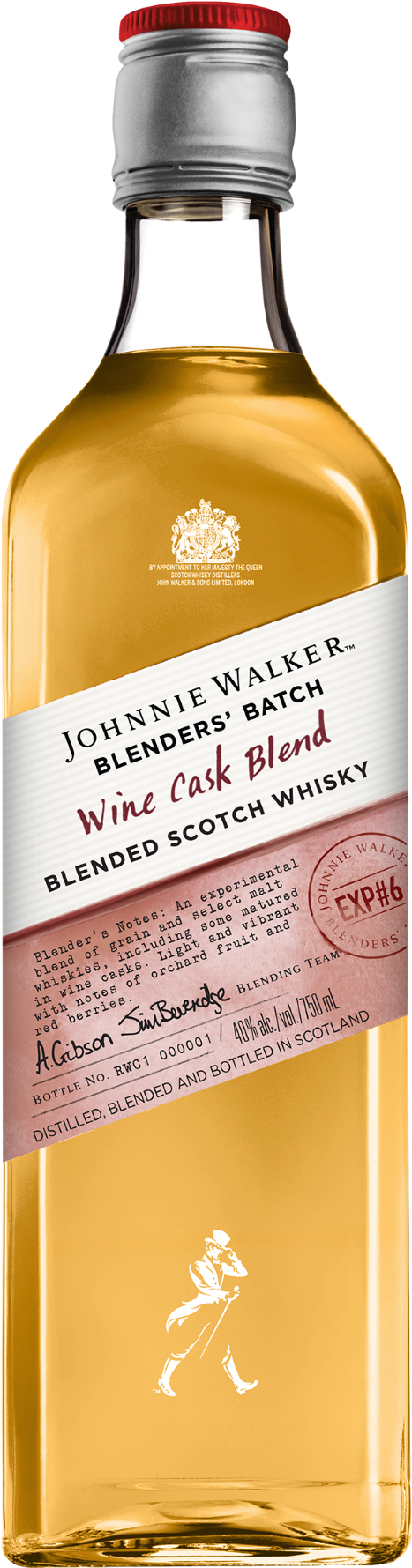 Johnnie Walker Wine Cask (676x1920), Png Download