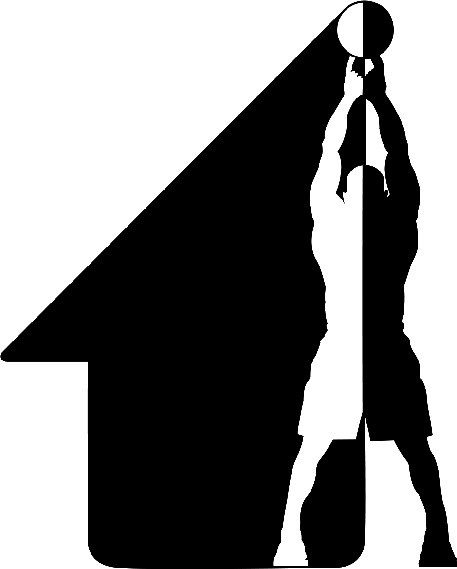 Bodybuilder Silhouette Png (989x1213), Png Download