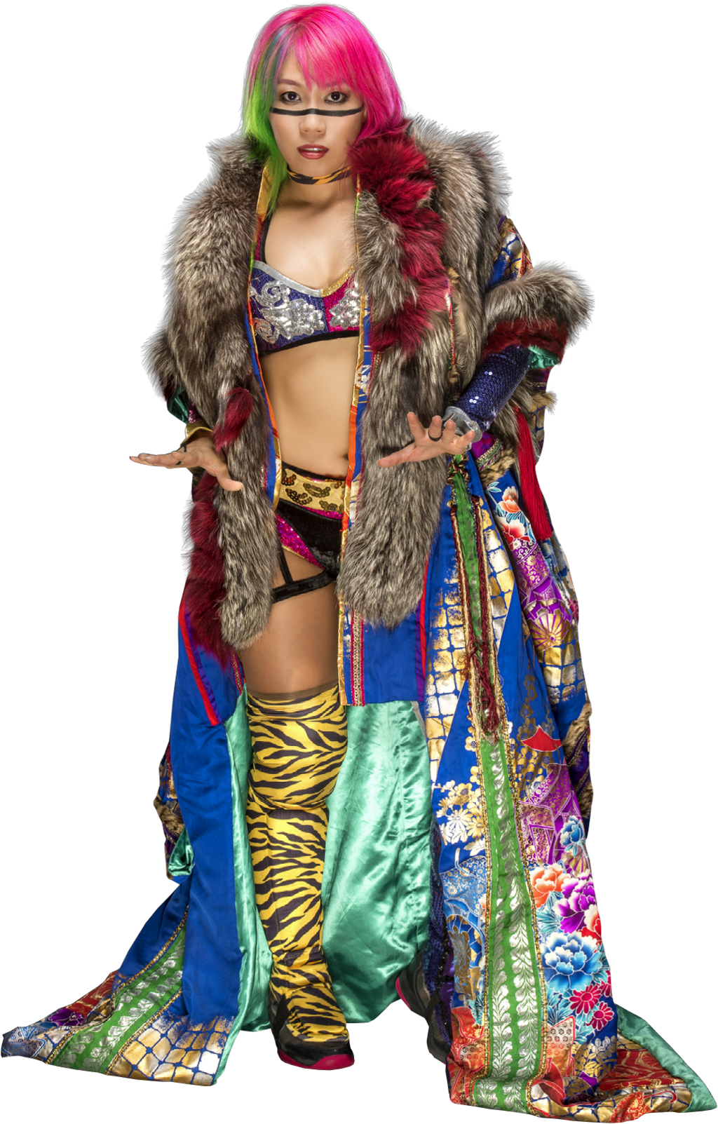 #wwe #wweasuka #asukawwe #auska - Asuka Sd Women's Champion (1024x1603), Png Download