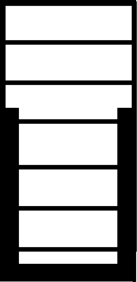 Png File - Monochrome (477x980), Png Download