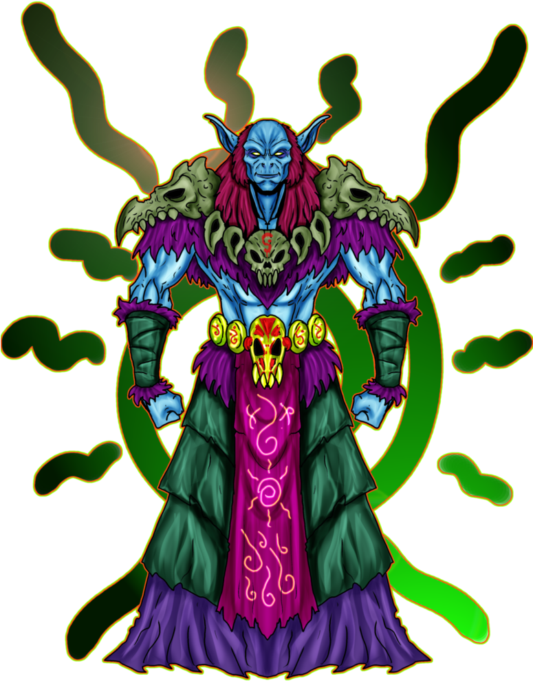 Evil Clipart Warlock - Illustration (774x1032), Png Download