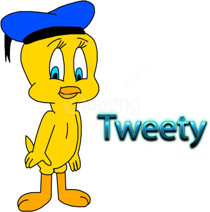 Free Png Download Tweety Free Pictures Clipart Png - Tweety Sailor Hat (851x752), Png Download