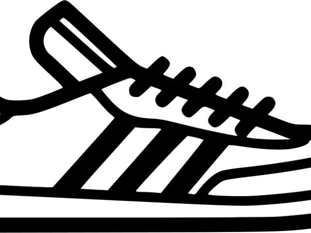 Adidas Clipart Adidas Sneaker - Adidas Shoes Icon Png (640x480), Png Download