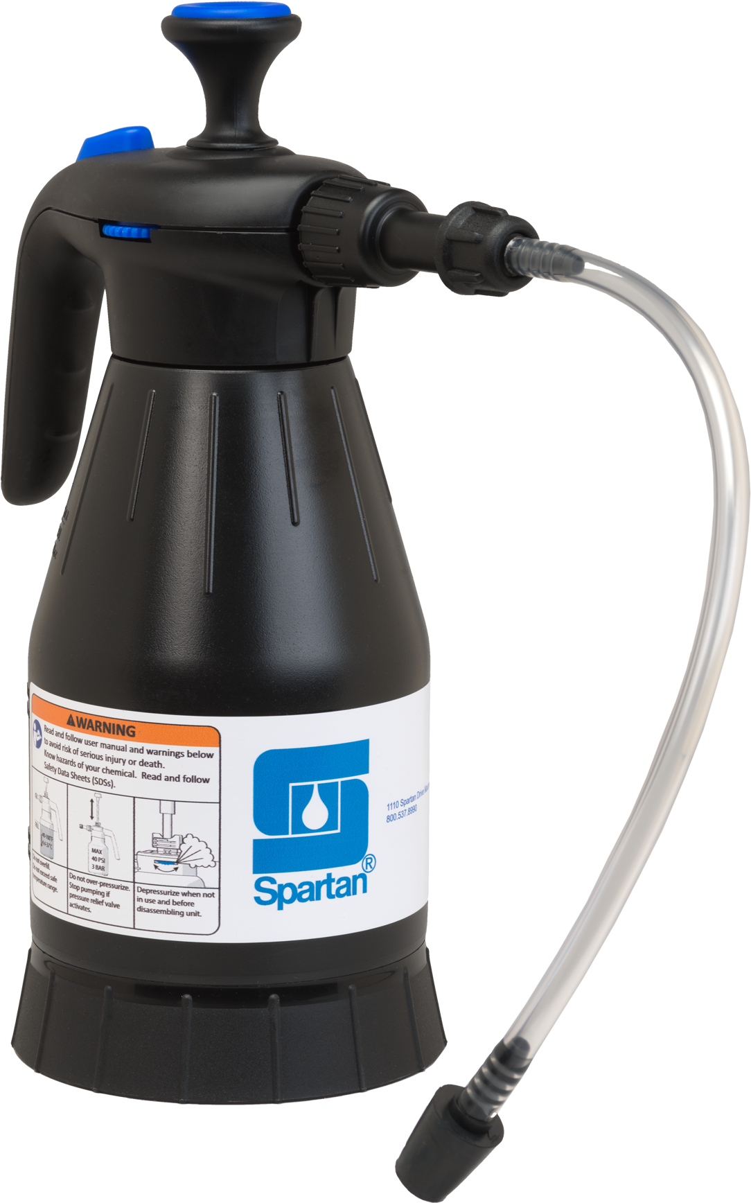994700 Portable Drain Foamer - Spartan Chemical (1429x2000), Png Download