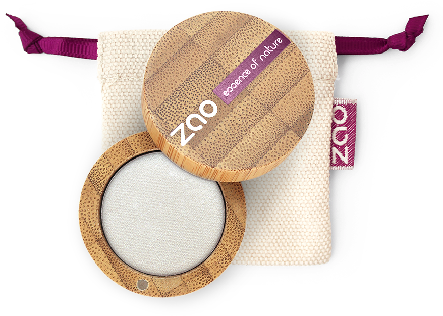 Zao Makeup Pearly Eyeshadow 101 Pearly White - Ombre A Paupière Zao 116 (900x900), Png Download