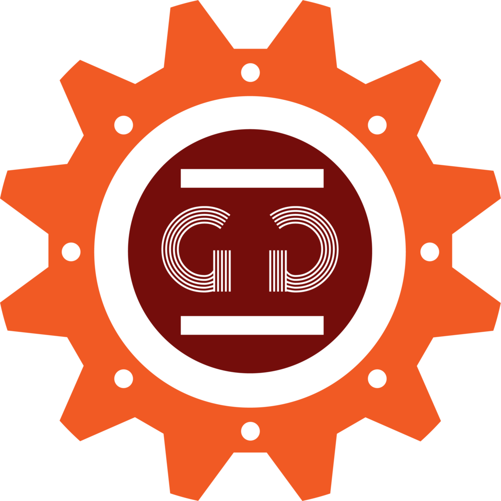 Ginger Gears Logo - Chemical Engineer Logo Png (1000x1000), Png Download