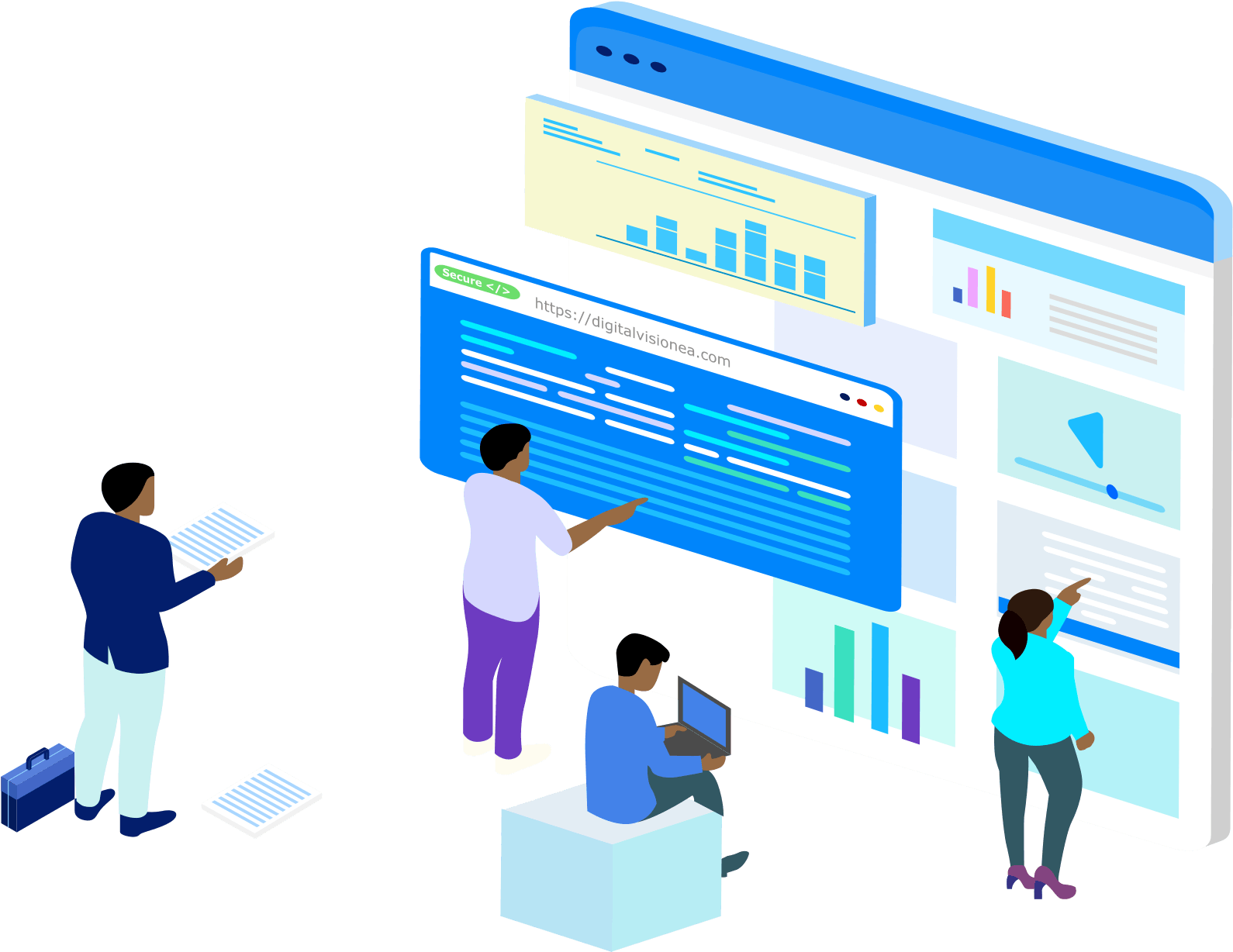 Online Advertising (2585x1453), Png Download