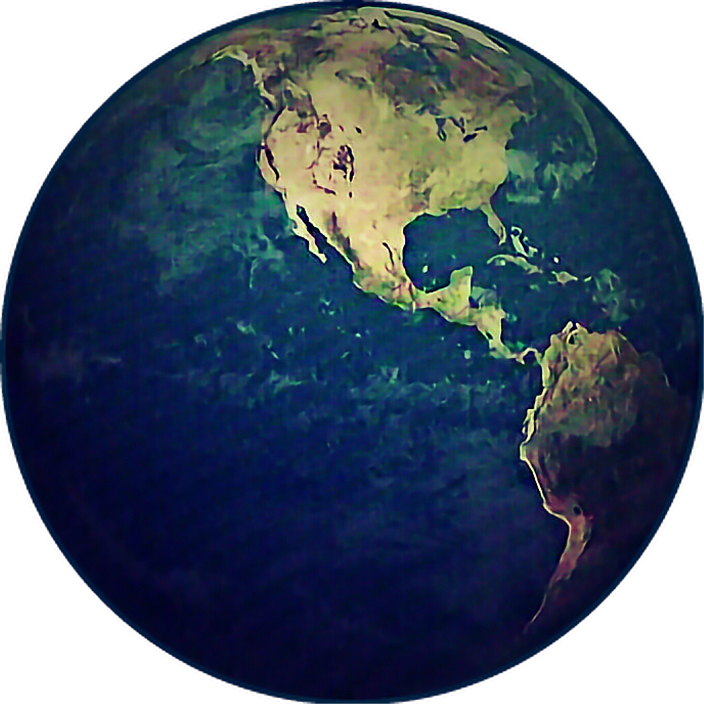 #planets #sky #solarsystem #earth #planet #space #world - Earth (1024x1024), Png Download