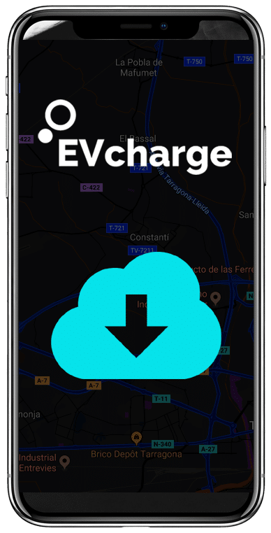 El Localizador De Puntos De Recarga - Iphone (450x802), Png Download