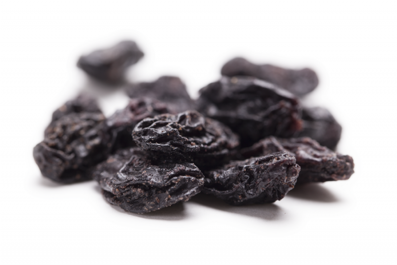 Antik Fresh Organic Turkish Black Raisins With Seeds - Datteri Freschi (800x800), Png Download