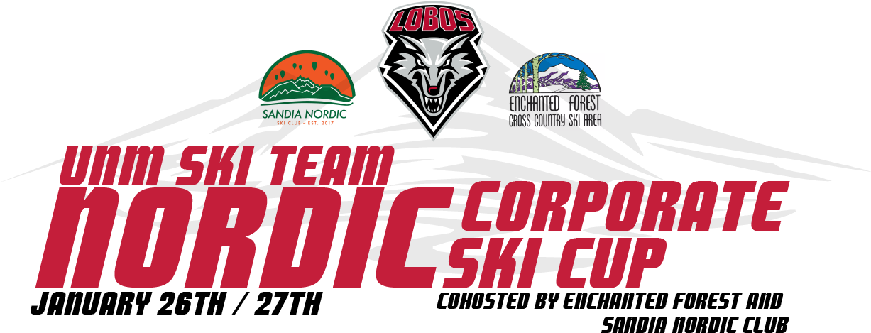 Nordic Corporate Ski Cup - Graphic Design (1226x477), Png Download