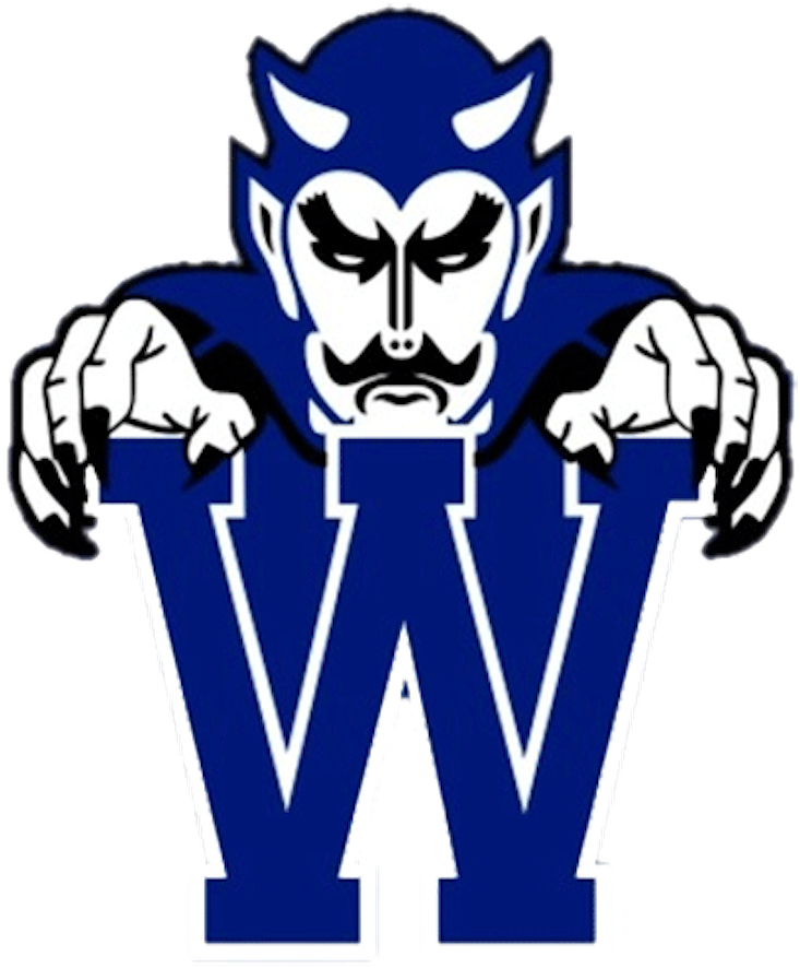 He Drew The Addams Family Comics, Which Later Became - Westfield Blue Devils Logo (900x900), Png Download