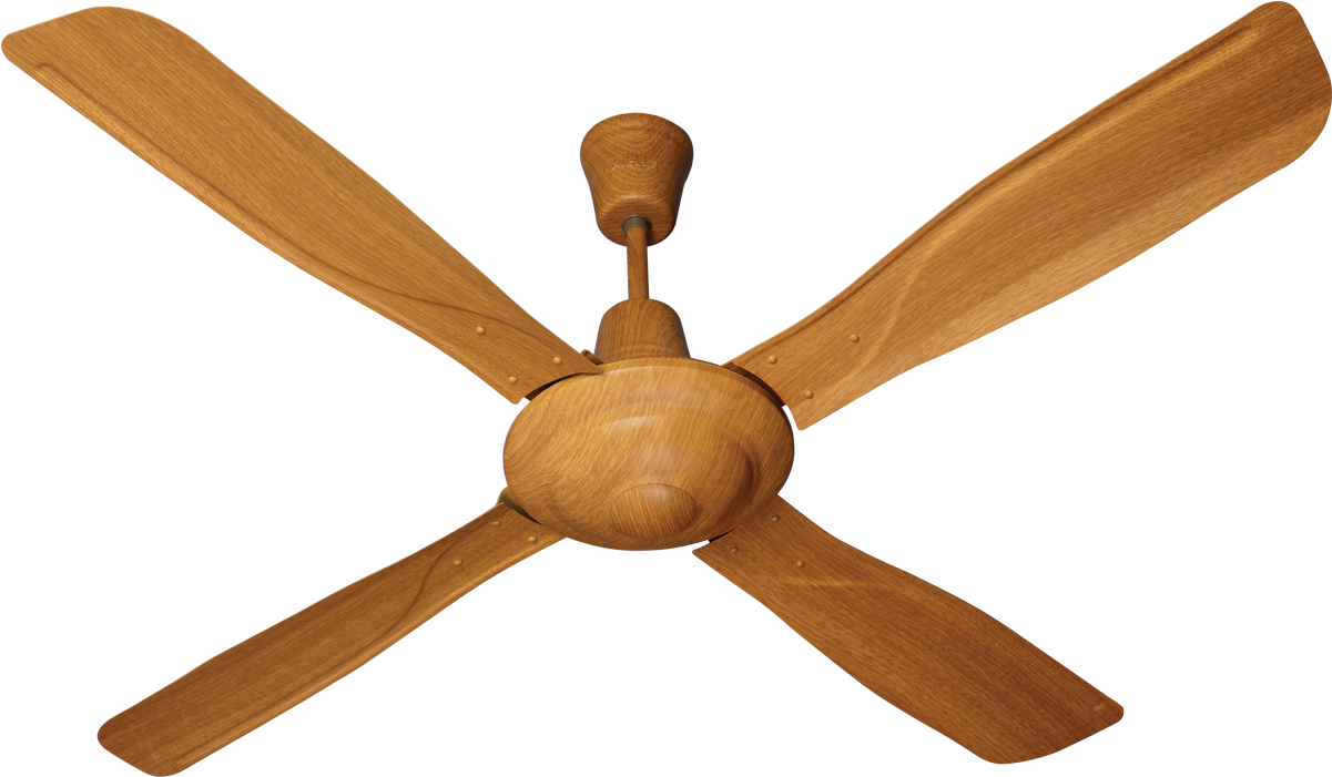Yorker - Wooden Finish Ceiling Fan (1200x1140), Png Download