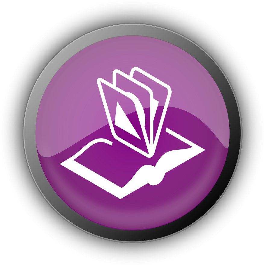 Logo Purple Png - Open Source Clip Art (900x900), Png Download