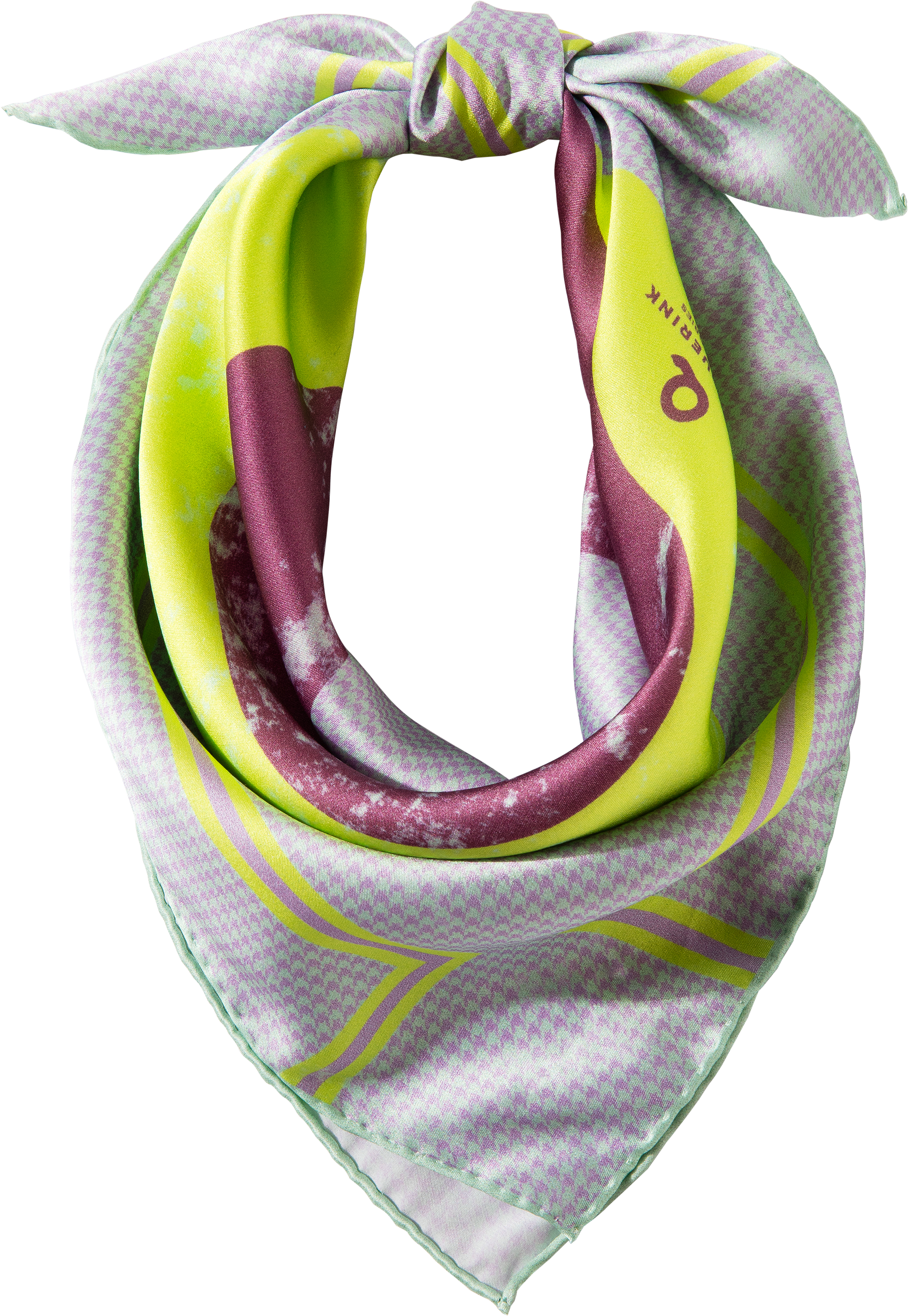 Scarves Acid Lime In X - Scarf (2400x3140), Png Download