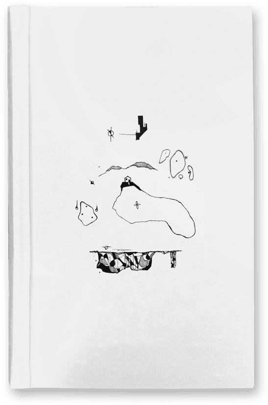 Far Out Dust Vinyl Sketch Book - Cartoon (1000x1000), Png Download