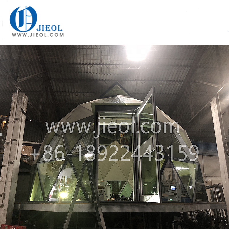 6m Diameter Glass Dome House Glass Igloo For Glamping - Canopy (800x800), Png Download