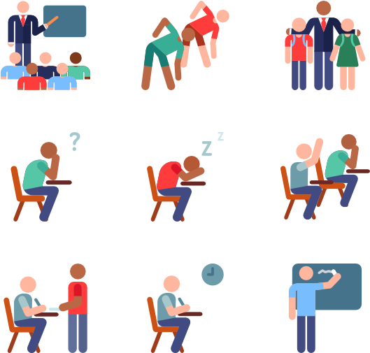 600 X 564 3 0 - School Pictogram Color (600x564), Png Download